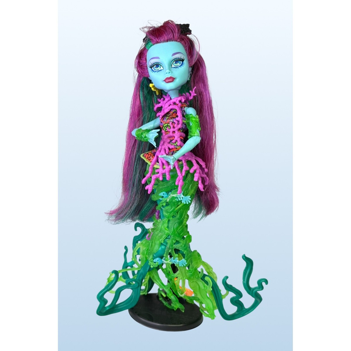 Monster High Posea Reef Doll Great Scarrier Reef Mattel DHB48 Blue 