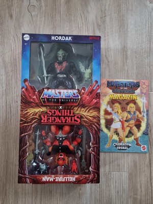Hordak &Hellfire Man MotU Origins Hellfire-Man Masters Stranger Things #ab LAGER