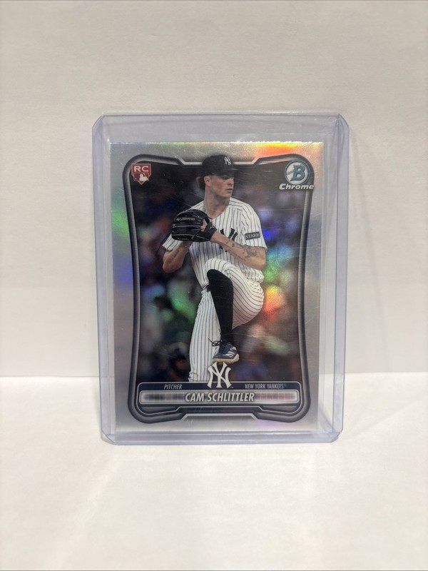 2026 Bowman Chrome Cam Schlittler - Red Rookie #53 - New York Yankees