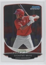 2013 Bowman Prospects Chrome Socrates Brito #BCP62 0gr