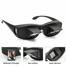 Lazy Glasses Bed Prism Horizontal Periscope Eyewear Lie Down Read Watch TV HD