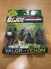G.I. JOE VALOR VS VENOM DR LINK TALBOT & COBRA NIGHT CREEPER FIGURES 2 PACK 2004