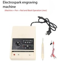 Dual-color Electric Spark Metal Engraving Machine Handheld Engraving Pen