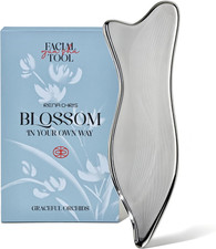 Stainless Steel Gua Sha Facial Tools - Acupressure  Gua Sha for Face Massage, J