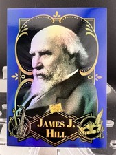 JAMES J. HILL B-58 2025 PIECES OF THE PAST BLUE The Roaring 20's Card # 20/50
