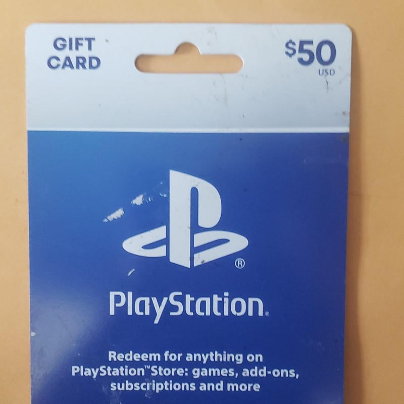 PlayStation $50 Network Gift Card for PS3, PS4, PS5 Console & Games