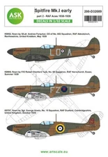 1/32 Artscale Spitfire Mk.I early part 2 - RAF aces 1938 / 1939