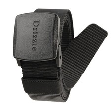 Big&Tall Men Black Tactical Duty Belt Heavy Duty Nylon Fabric Strong&Durable