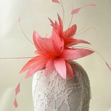 80 Colours Goose Feather Twisted Mount Creative Millinery Fascinator Ascot