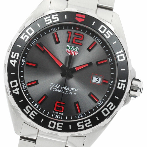 TAG HEUER WATCH WAZ1018.BA0842 FORMULA 1 RED INDEX QUARTZ STAI...