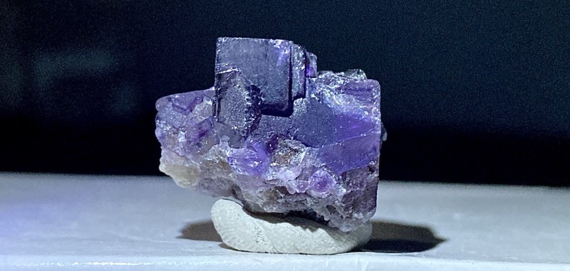 Fluorite Cave In Rock, Hardin County, Illinois