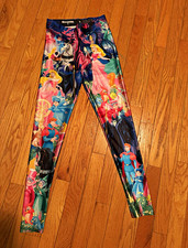 BlackMilk Disney Aurora Maleficent Leggings size SMALL Sleeping Beauty