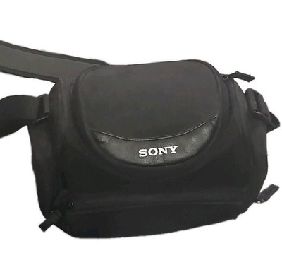 Sony LCS-CSH Soft Padded Carrying Case for Digital Cameras Handycam Used