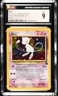 CGC 9 MINT (LABELING ERROR) Mew Black Star Promo #9 SWIRL Pokemon Card