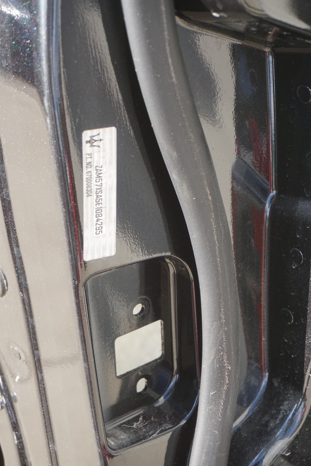 2014 - 2022 Maserati Ghibli Rear Left Door Shell OEM
