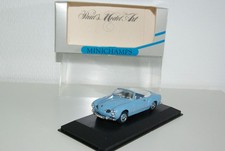 MINICHAMPS VW VOLKSWAGEN KARMANN GHIA CABRIOLET BLUE MIB RARE SELTEN!!