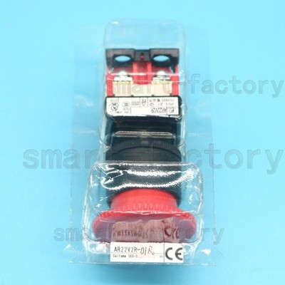 New   AR22V2R-01R Scram button switch *pz