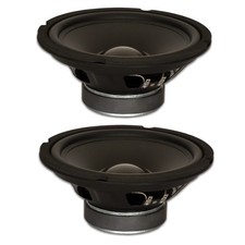 2 Goldwood Sound GW-8028 Rubber Surround 8" Woofers 190W each 8ohm Speakers