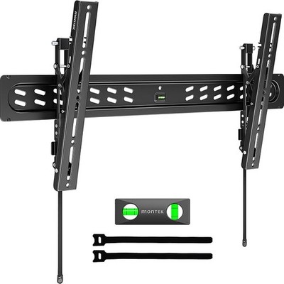 MonTEK 1.2'' Ultra Slim TV Wandhalterung für 43 95 Zoll Fernseher bis zu 68 kg