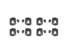 Lot of 8 Sensormatic AMK 1000/1010 - SuperTag Detacher Flush Covers - OEM NEW