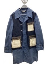 COMME des GARCONS HOMME PLUS AD2009 Docking Coat S Cotton Navy PE C003