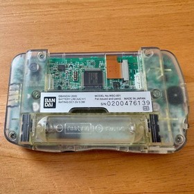 WonderSwan Color Crystal Blue Console Digimon Battle Spirit Bundle Japan