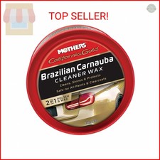 Mothers California Gold Brazilian Carnauba Cleaner Wax 12 Oz. Paste Cleans Mothers California Gold Brazilian Carnauba Cleaner Wax 12 Oz. Paste Cleans