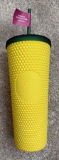 🌺🍍NEW Studded Pineapple yellow Tumbler 24oz Cup Double Wall Starbucks Hawaii