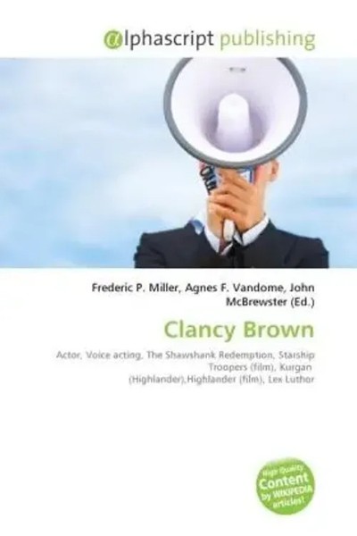 Frederic P. Miller (U. A.) | Clancy Brown | Taschenbuch | Englisch (2026)-image