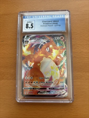 Charizard Vmax 20/189 Pokemon Darkness Ablaze 2025 CGC 8.5