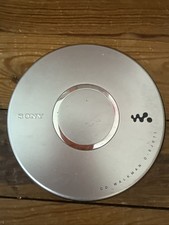 SONY D-EJ011 Personal Walkman CD Player G-Protection Mega Bass Silver WORKING