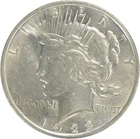 1923 Peace Silver Dollar BU Uncertified #1048
