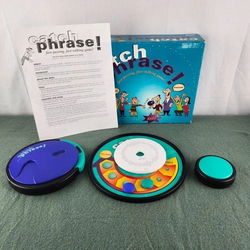 Original Catch Phrase Board Game Vintage 1994 Parker Brothers Works Complete