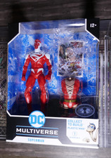 MCFARLANE DC MULTIVERSE COLLECT TO BUILD PLASTIC MAN JLA SUPERMAN PLATINUM CHASE