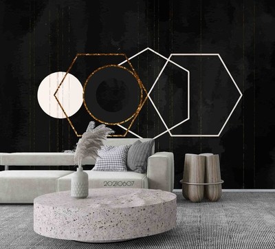 3D Geometric Graphic Wall Murals Wallpaper Murals Wall Sticker 10