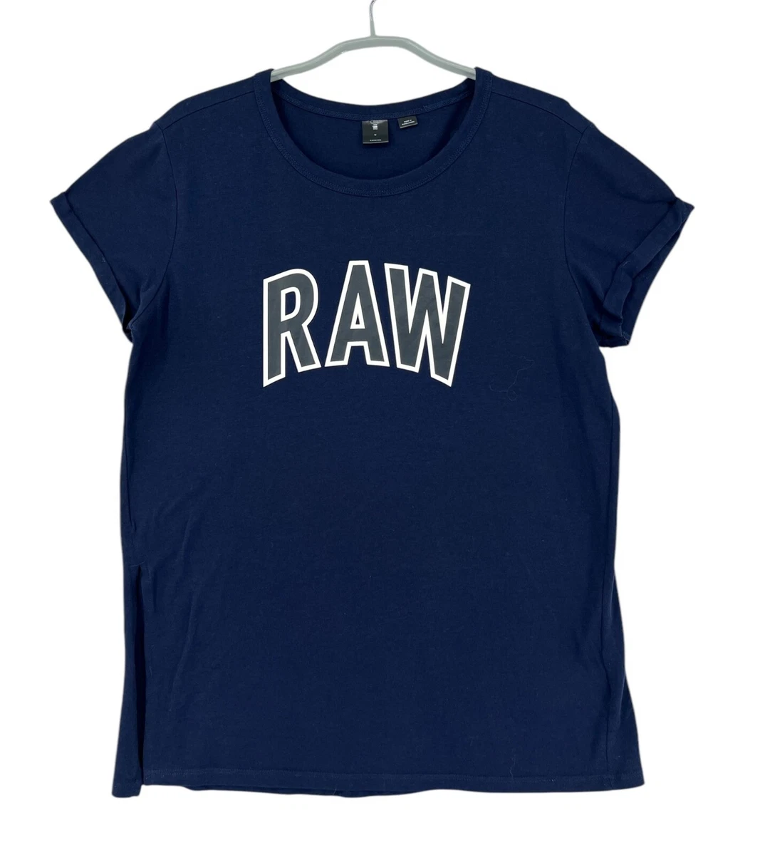 G-Star RAW T-shirt Lash blanc homme, col rond, manches courtes Blanc - Prêt-à-Porter