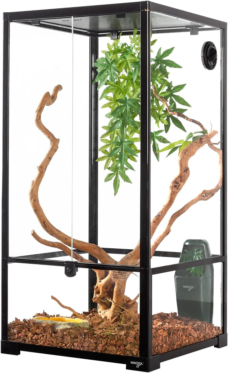 50 Gallon Reptile Tank, Front Opening Chameleon Cage 18