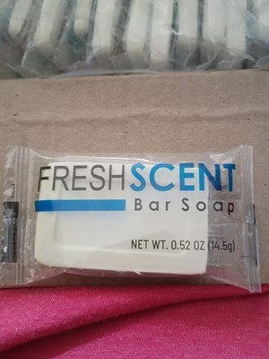 Freshscent Bar Soaps Travel Size Individually Wrapped Pack of 90 0.52 OZ Each