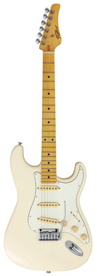 FGN E-Gitarre, Boundary ST, 3 x FGN Singlecoil, Olympic White, Gigbag