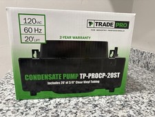 HVAC Condensate Pump 110V with Level Sensor for Air Conditioner