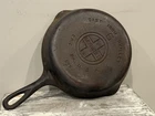 Antique Griswold Block Logo Cast Iron Skillet No. 6-699G (2B)