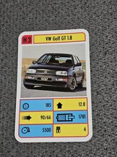 Volkswagen Golf GT 1.8 - Single Card - Ace Altenburger - Quartet (14C)