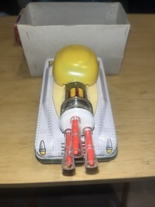 vintage tin toy tank