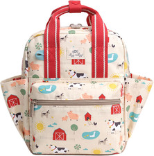 Toddler Backpack - Daycare Bag with Adjustable Shoulder Straps, 2 Side Pockets