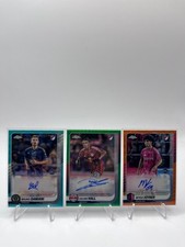 2025 &amp; 2024 Topps Chrome MLS - Autos + #d 25+ Card Lot - Hall, Alba, RC's &amp; More