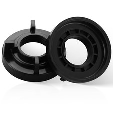 Faucet Mounting Nut 1/2" IPS : Durable Plastic Easy Installation Lock Nut Replac