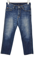 Jean Pour Homme Tyler Taille Basse Légère Coupe Régulière Jambe Droite W32/L32