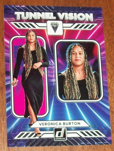 2025 Panini WNBA Donruss Basketball Tunnel Vision Veronica Burton Card