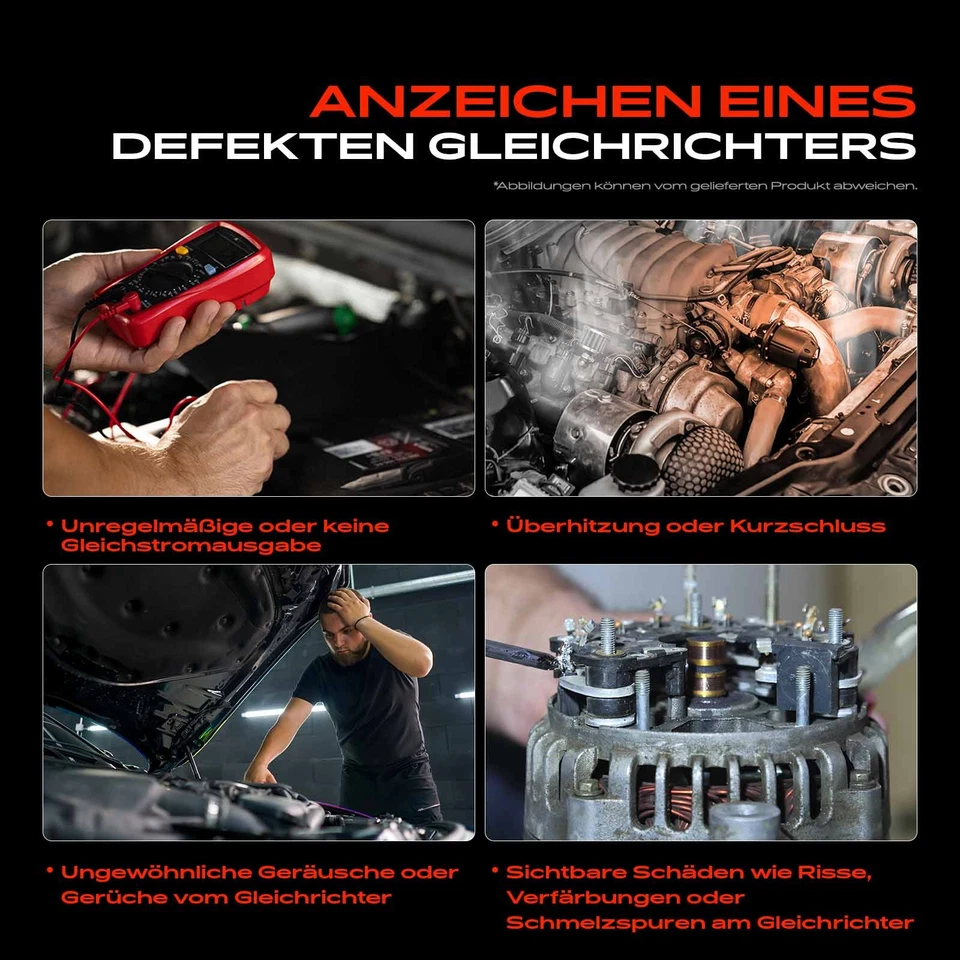 Raddrizzatore Generatore 12V per Opel Vectra B Cc J96 Omega B Caravan V94 2.0 - Immagine 4 di 4