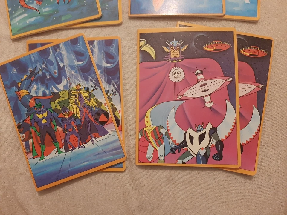 Goldorak Goldrake Master Of Universe Ufo Robot LOT 34 Mixed Mondadori School NEW - Imagen 4 de 4